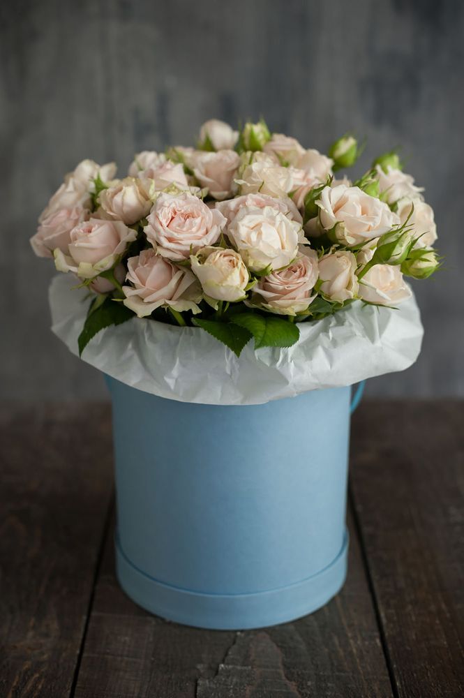 свадебная коробка XL с пионами для церемонии в Новочеркасске