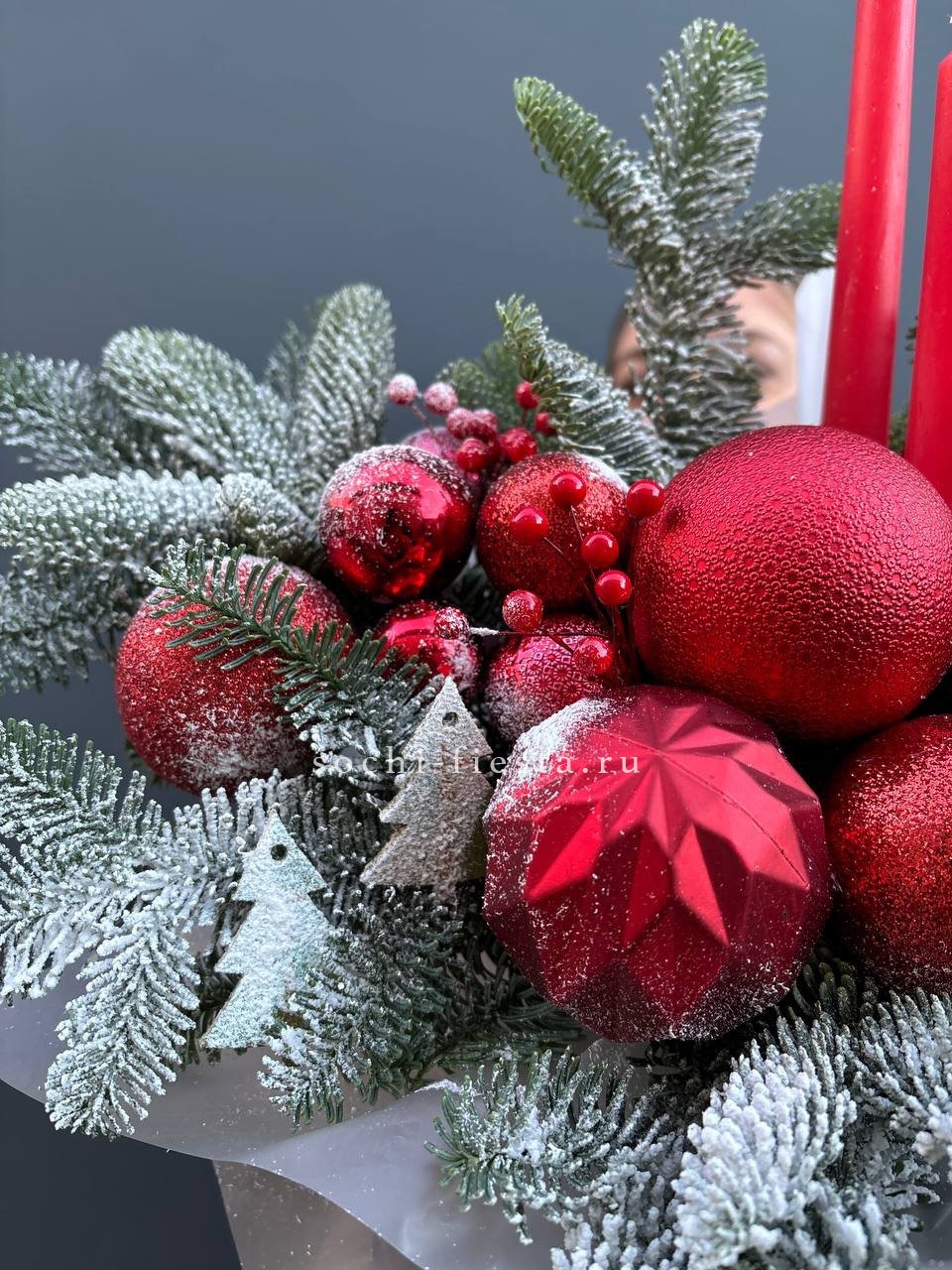 Новогодние букеты