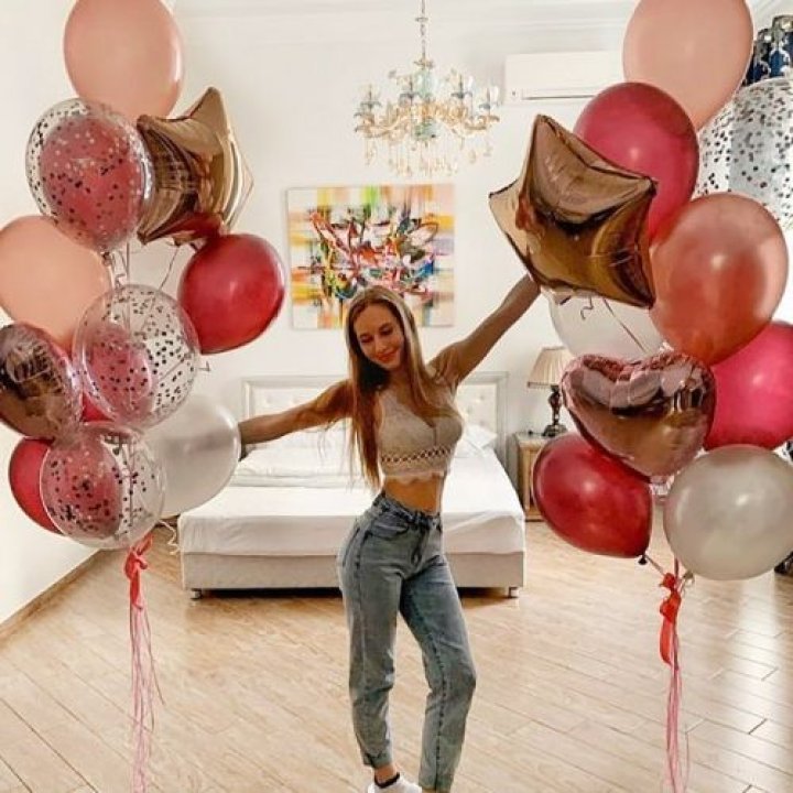 Фонтаны шаров "Селебрити" в Новочеркасске