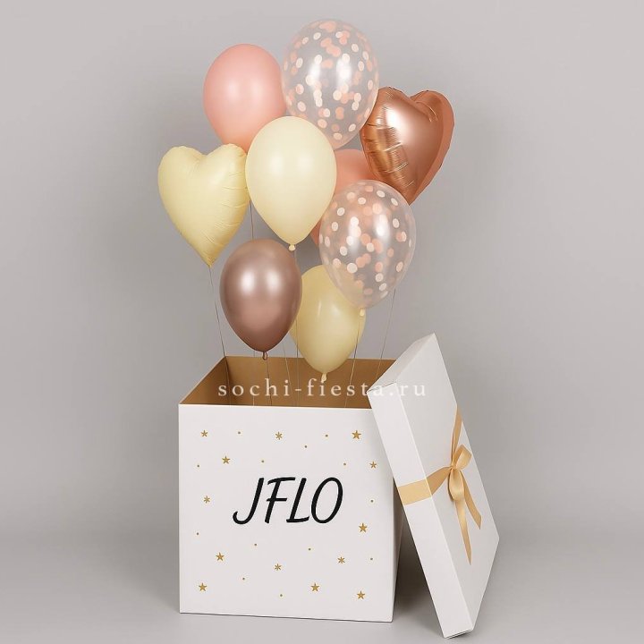 Коробка-сюрприз с шарами №2 в Новочеркасске