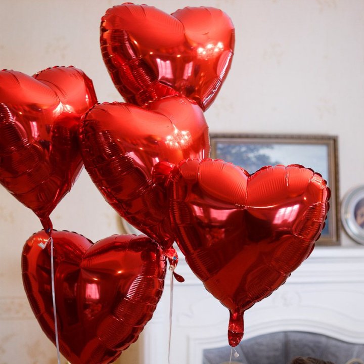 Фольгированный шар "Сердце" в Новочеркасске