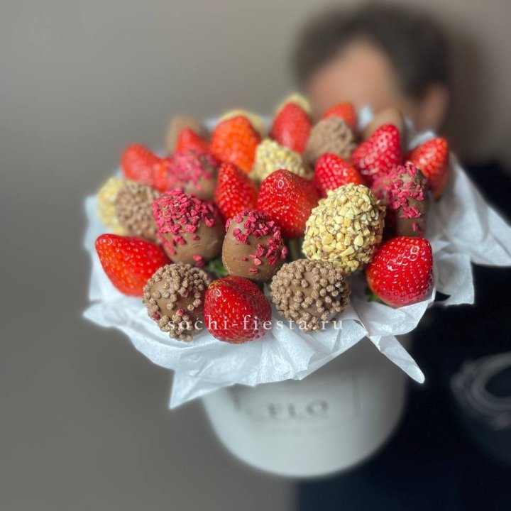 Клубника в боксе 30 ягод в Новочеркасске