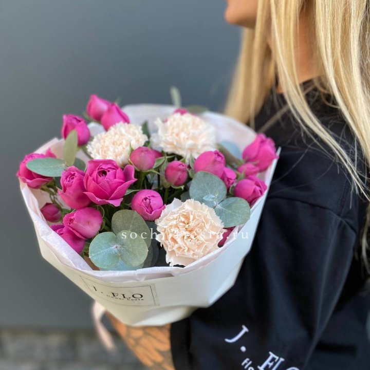 Букет с мисти бабблс №2 в Новочеркасске