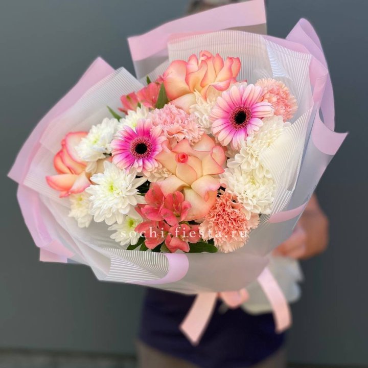 Яркий букет "Спринг" в Новочеркасске