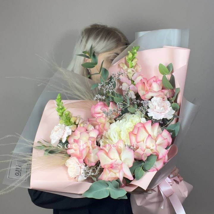  Букет  "Закат для неё" в Новочеркасске