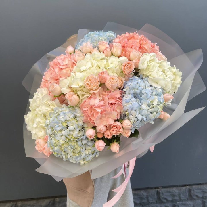 Дуо гортензии и бомбастик в Новочеркасске