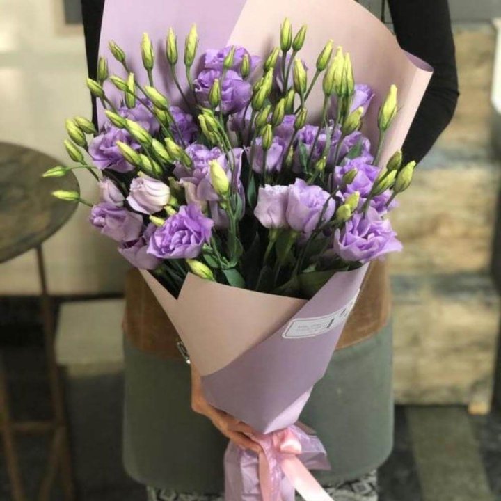 Букет эустом "Лило" в Новочеркасске