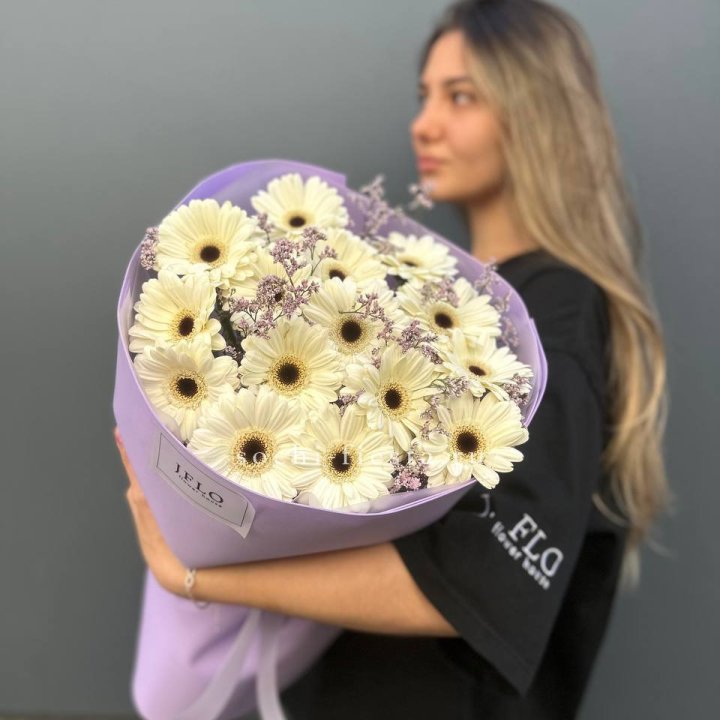 Букет голландских гербер "Лавандер" в Новочеркасске