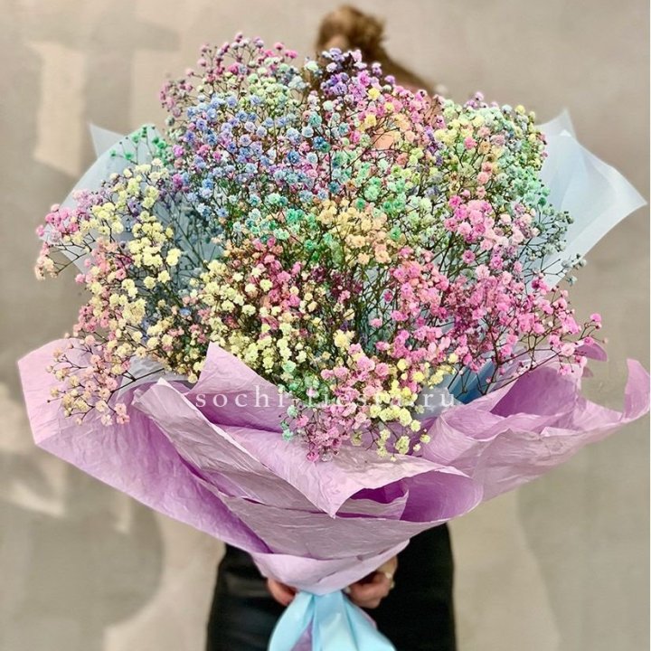 Радужные гипсофилы №2 в Новочеркасске