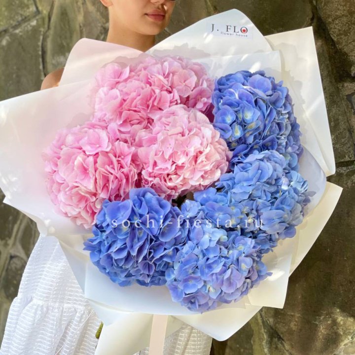 Букет гортензий №1 в Новочеркасске