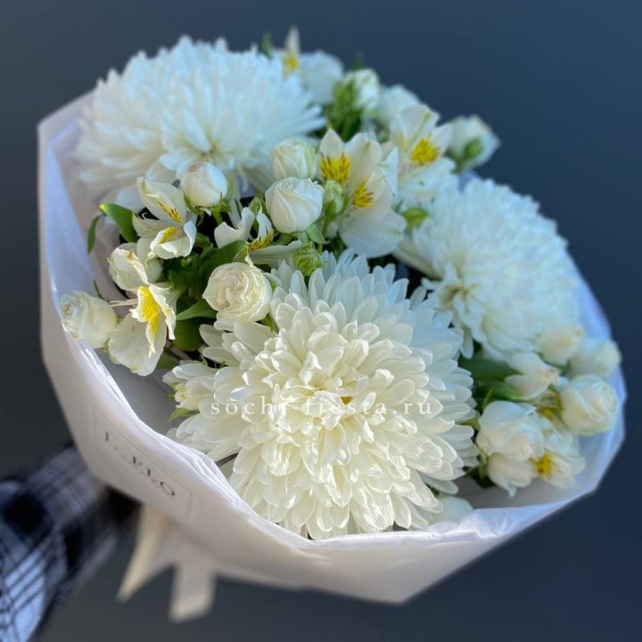 Букет из хризантем "Миранда" в Новочеркасске