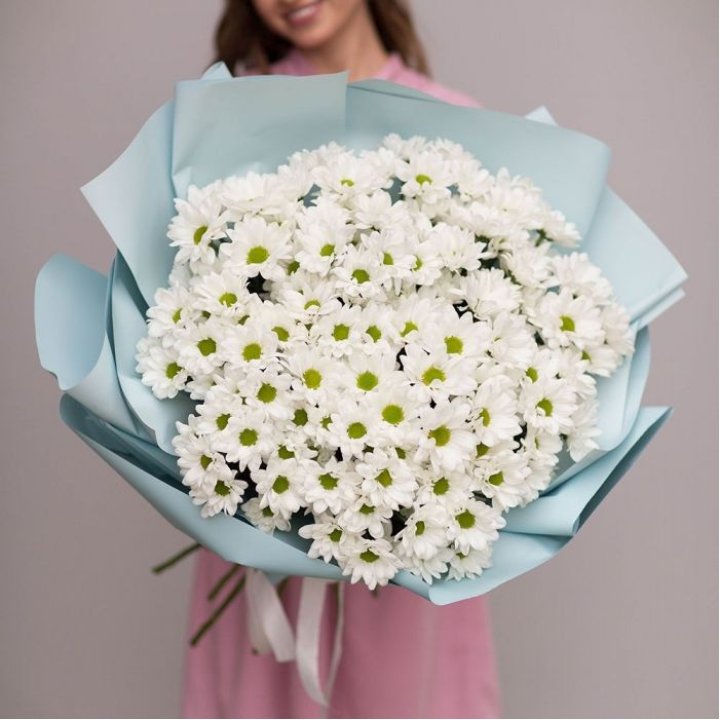  Букет хризантем "Бон-бон" в Новочеркасске