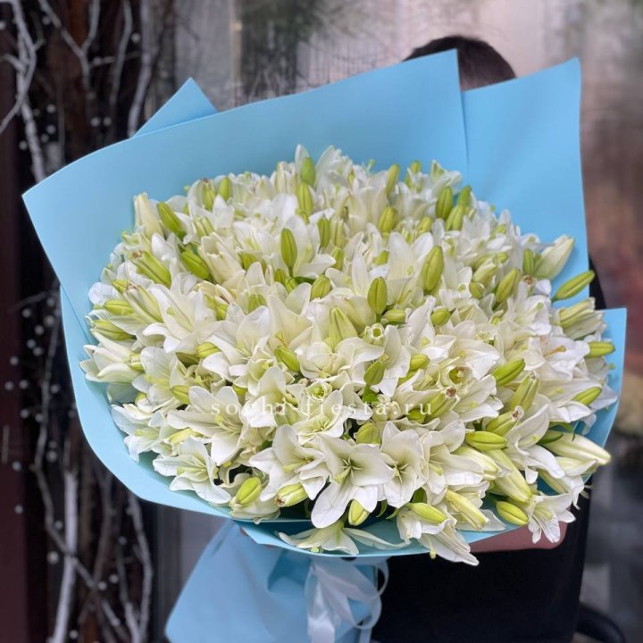 51 лилия в оформлении в Новочеркасске