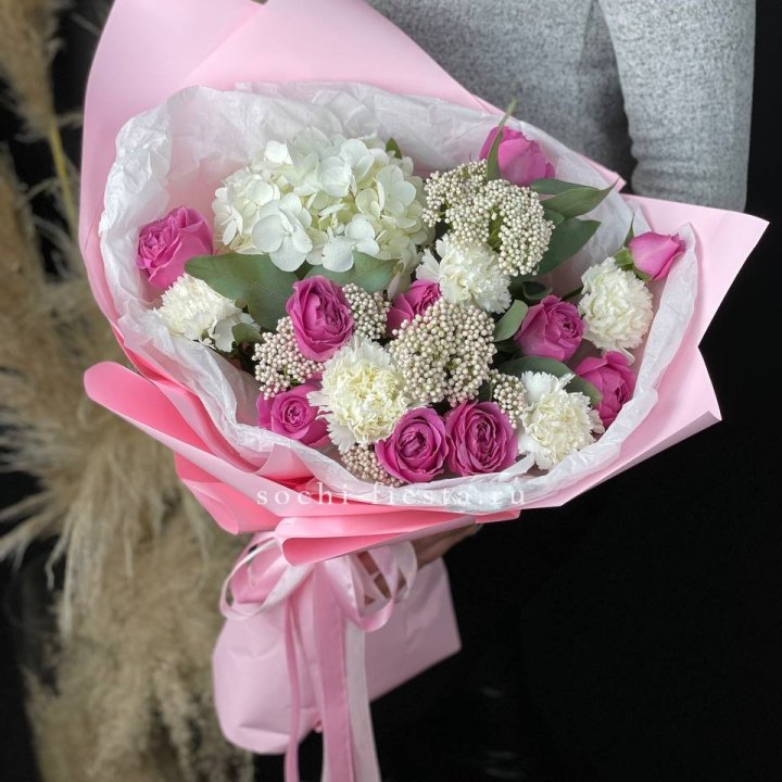 Букет с мисти бабблс №1 в Новочеркасске