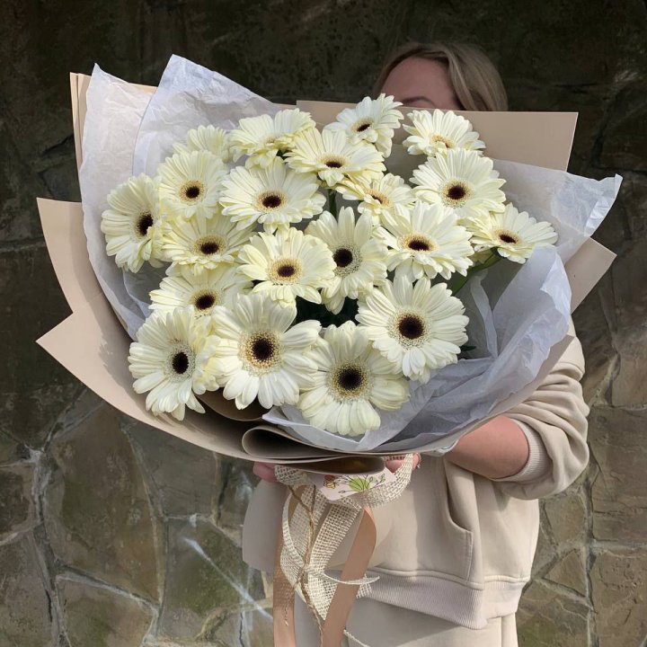 Букет голландских гербер "Шейн"" в Новочеркасске