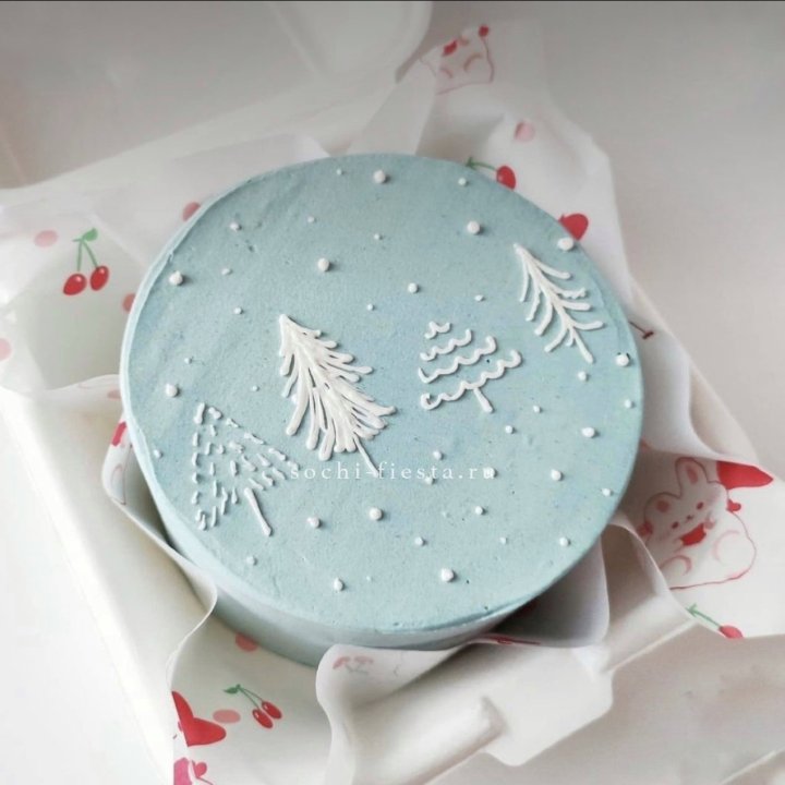 Бенто-торт "Елки" в Новочеркасске