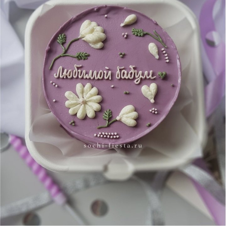 Бенто-торт "Любимой бабуле" в Новочеркасске