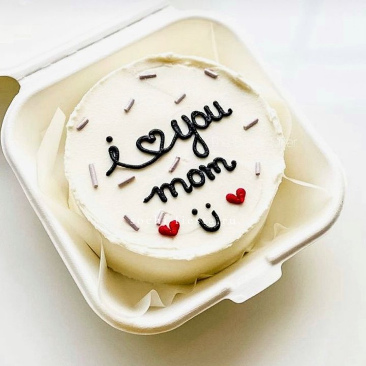 Бенто-торт "Мамочка, я люблю тебя!" в Новочеркасске