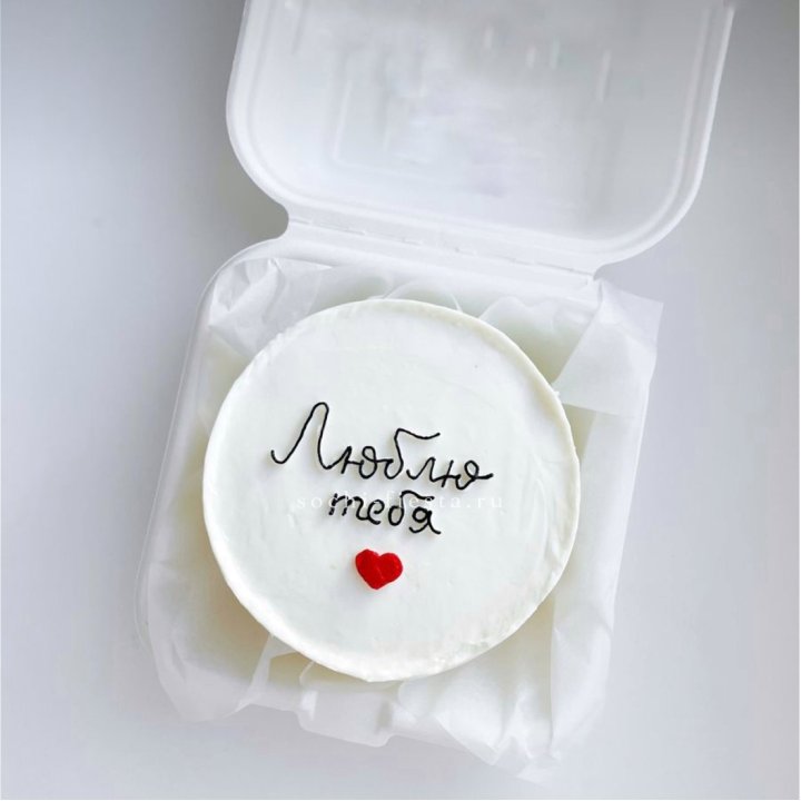 Бенто-торт "Люблю Тебя"  в Новочеркасске