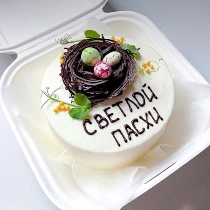 Бенто-торт "Светлой Пасхи" 1 в Новочеркасске