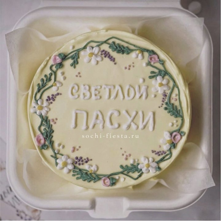Бенто-торт "Светлой Пасхи" 2 в Новочеркасске