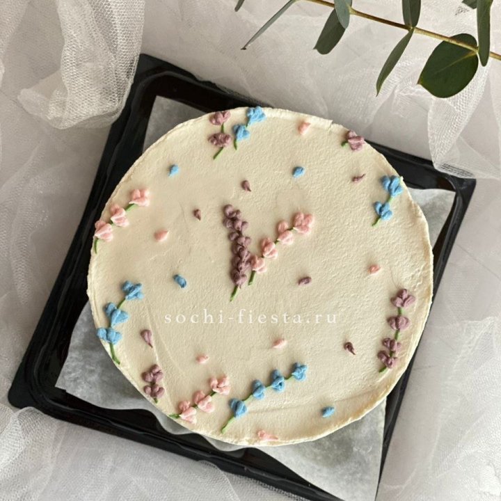 Бенто-торт "Лаванда" в Новочеркасске