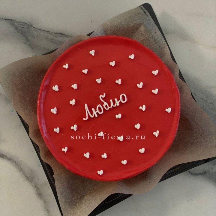Бенто-торт "Люблю" в Новочеркасске