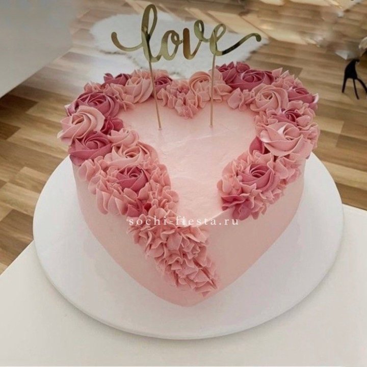 Торт "Сердце" 10 в Новочеркасске