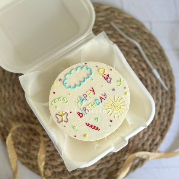 Бенто-торт "С днем рождения!"  в Новочеркасске