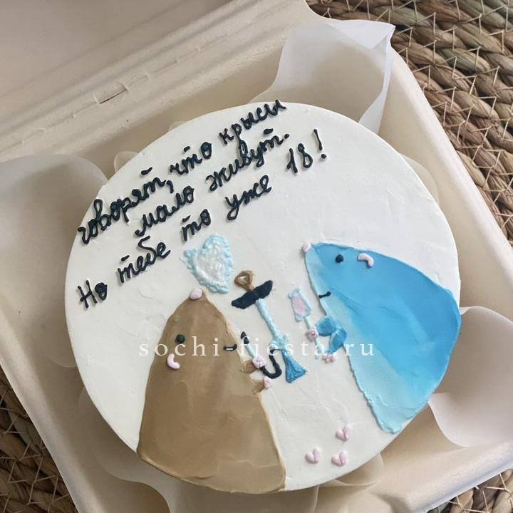 Бенто-торт "Крысы"  в Новочеркасске