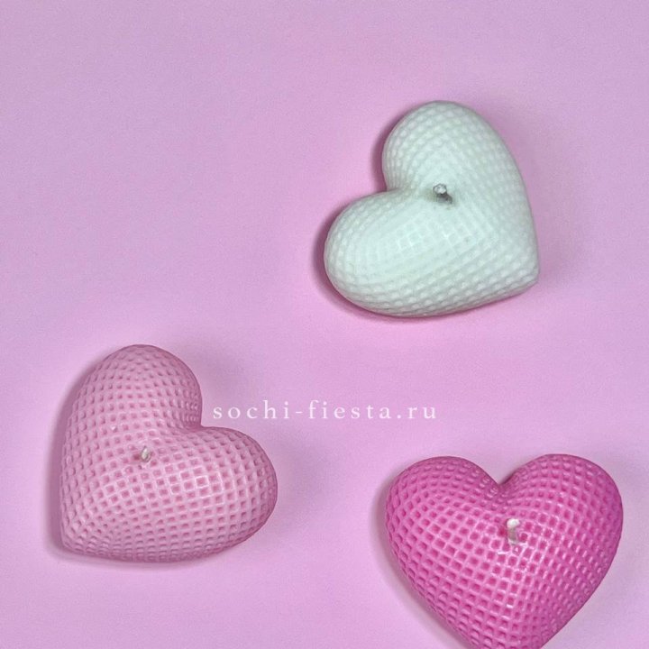 Набор свеч сердец в Новочеркасске