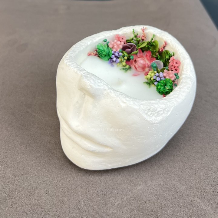 Свеча ароматическая в гипсе  в Новочеркасске