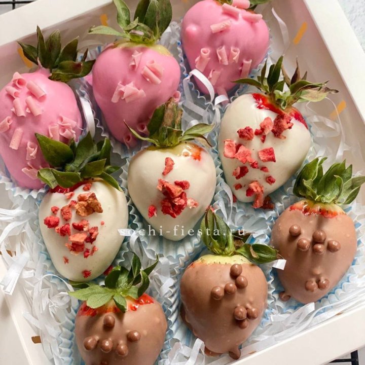 Клубника в шоколаде 9 ягод в Новочеркасске
