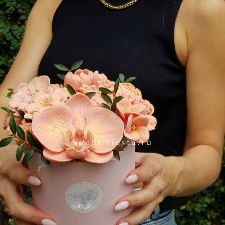 Шоколадный букет Орхидей в Новочеркасске