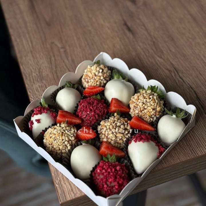 Клубника в шоколаде 12 ягод №2 в Новочеркасске