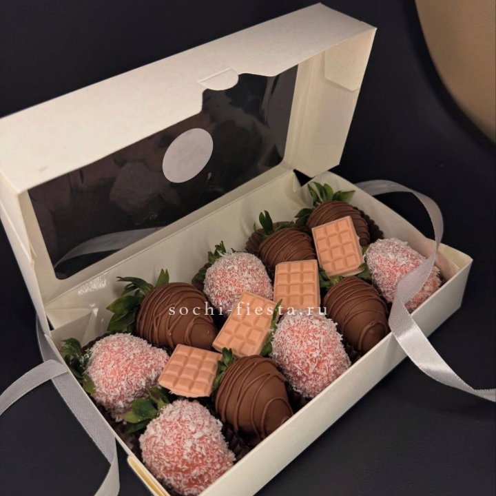Клубника в шоколаде 10 ягод №2 в Новочеркасске