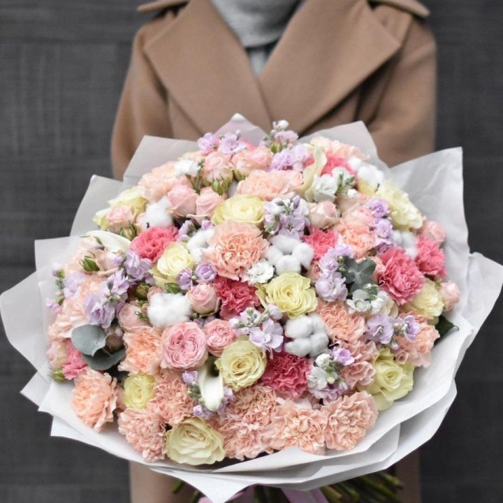 Макси-букет "Ванила" в Новочеркасске