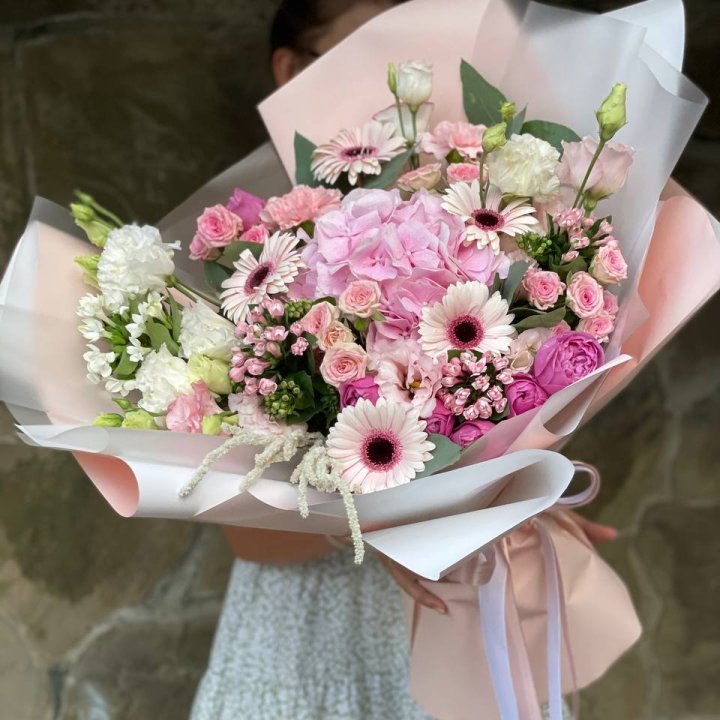 Авторский букет Пич в Новочеркасске