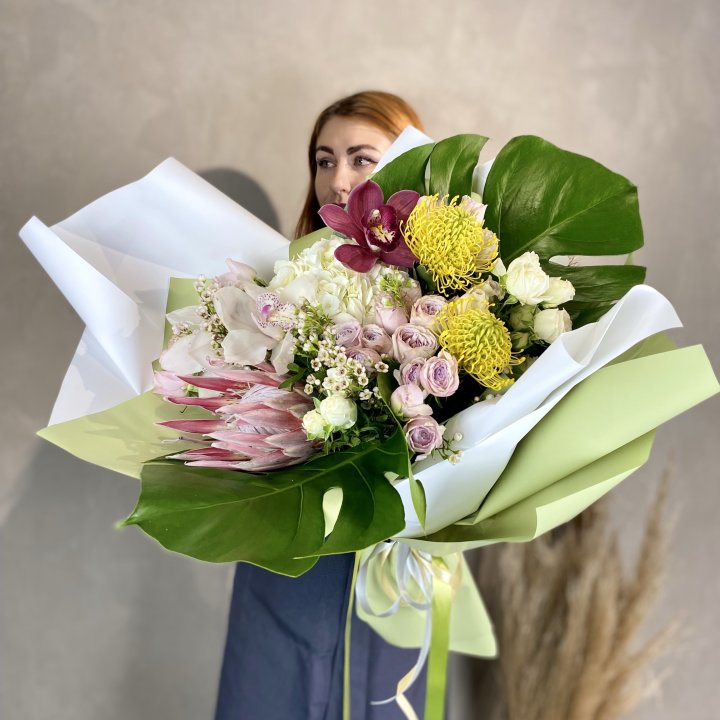 Дизайнерский букет экзотики в Новочеркасске