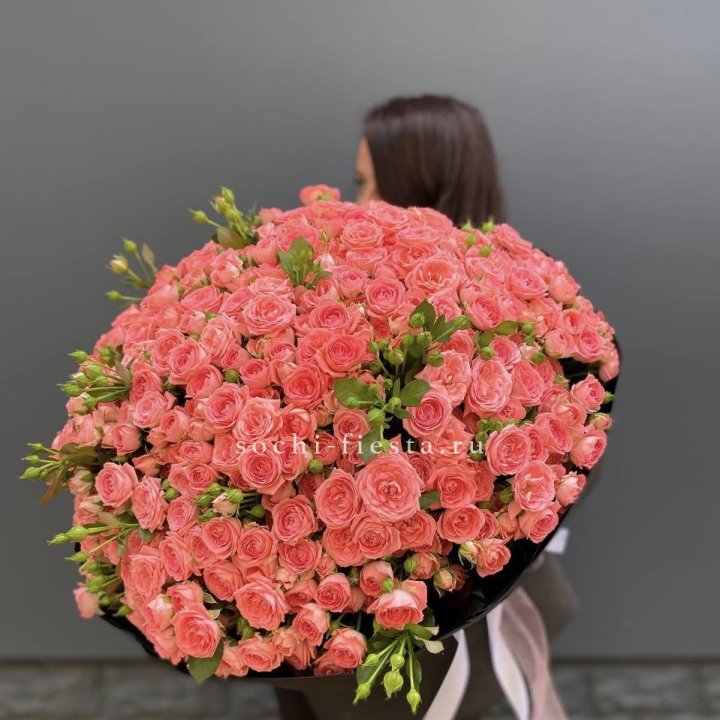 101 кустовая роза Барбадос в Новочеркасске