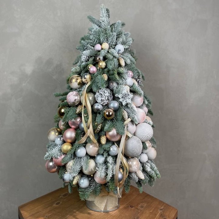 Новогодняя ёлка из веток датского нобилиса в Новочеркасске