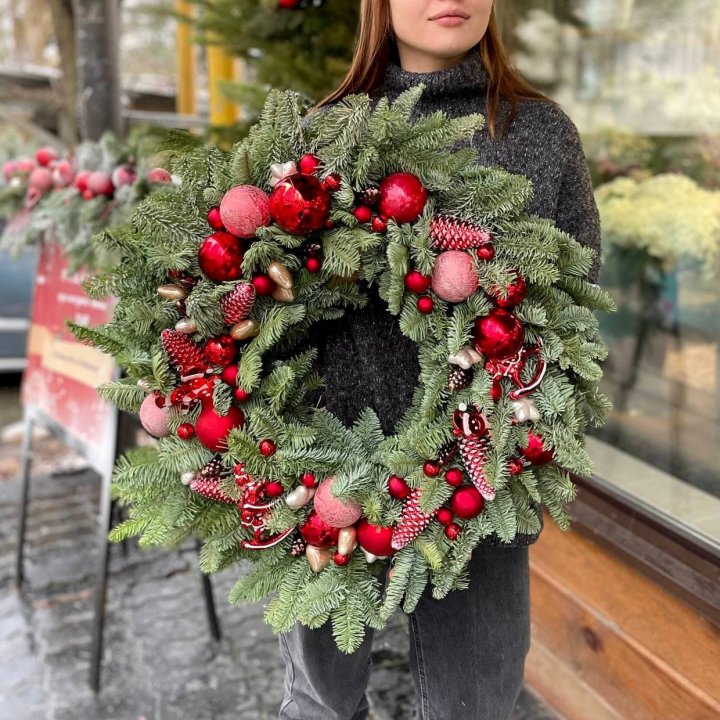 Рождественский венок  в Новочеркасске