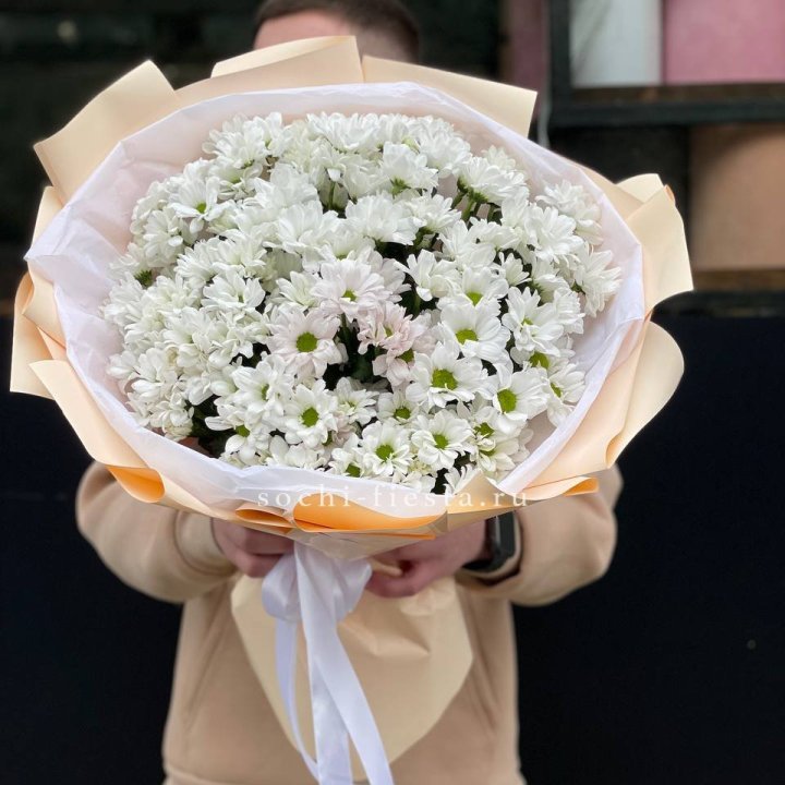  Букет хризантем в Новочеркасске