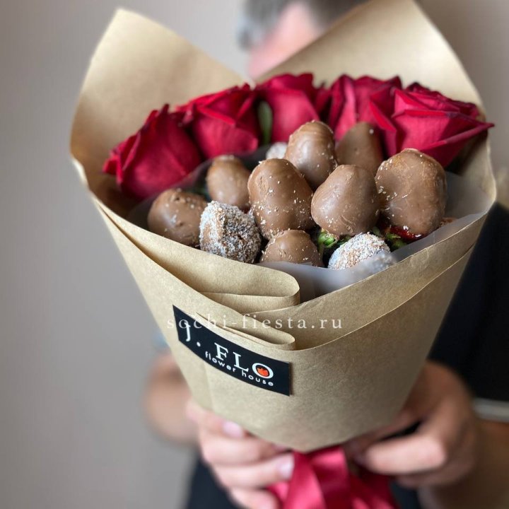 "Тандем с шоколадной клубникой" в Новочеркасске