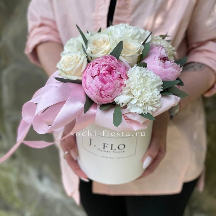 Цветочный бокс мини №2 в Новочеркасске