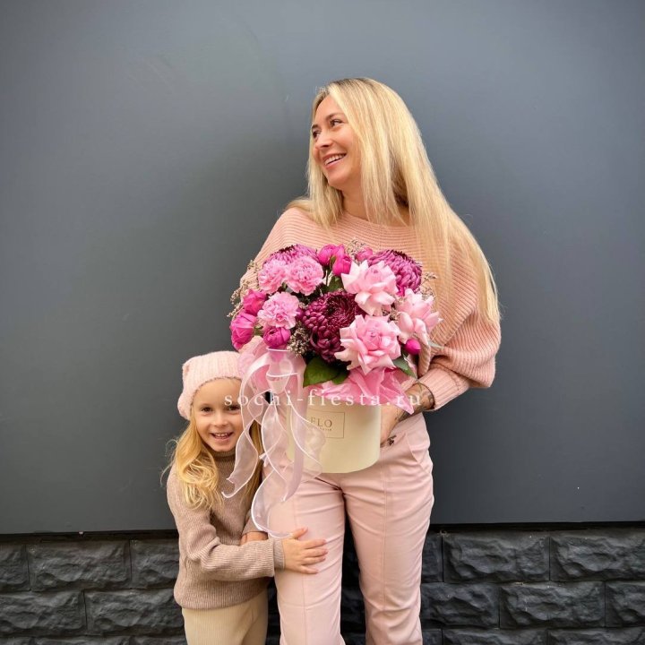 Цветочный бокс "Альба" в Новочеркасске