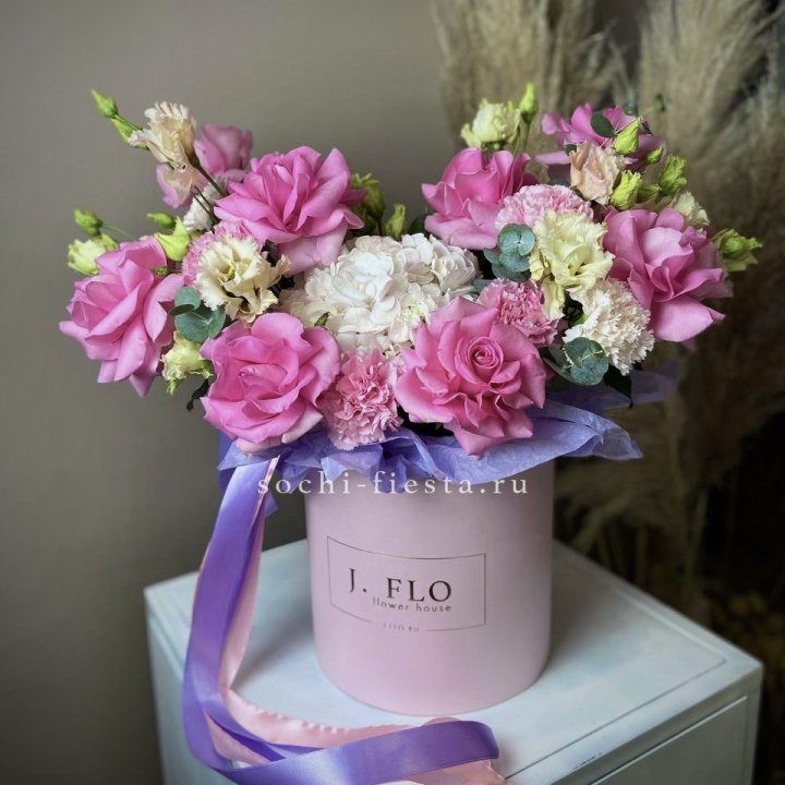 Цветочная коробка "Мишель" в Новочеркасске