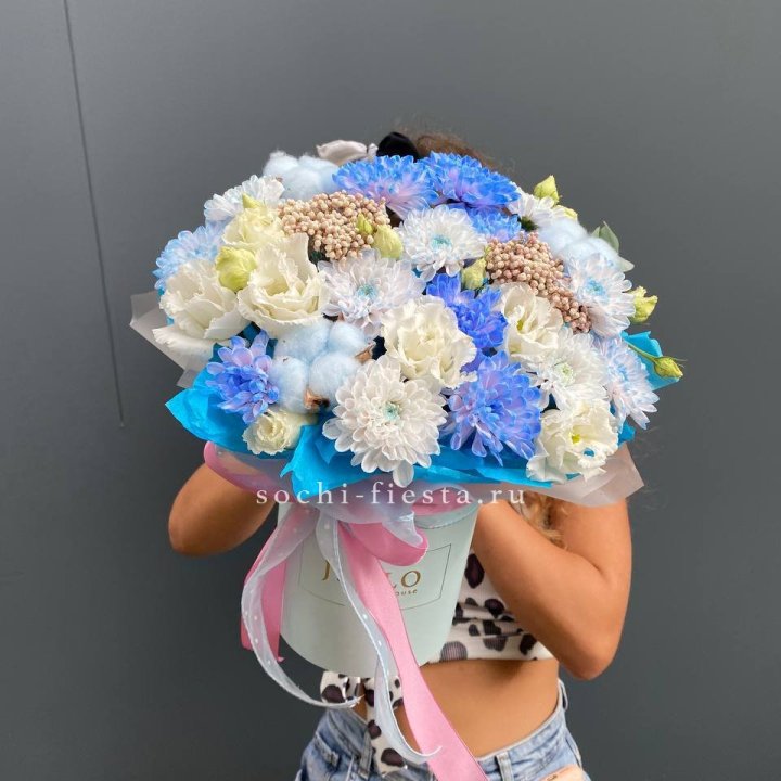 Коробка цветов  " Облако" в Новочеркасске