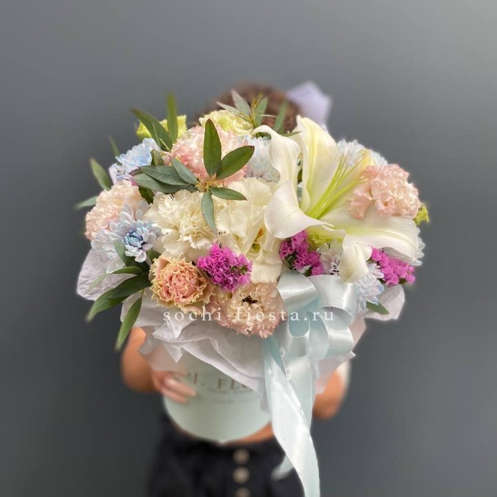 Дизайнерский цилиндр "Лилия" в Новочеркасске