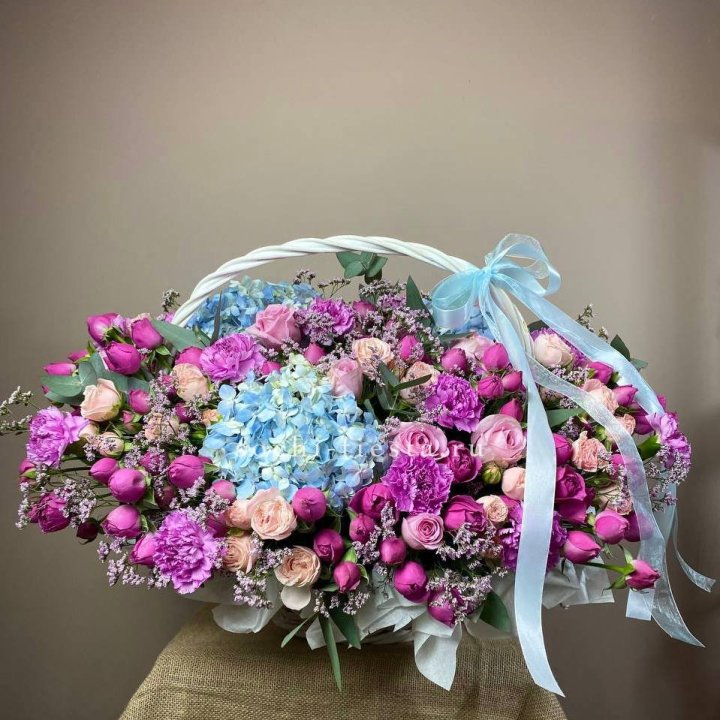 Авторская корзина "Лавандерия" в Новочеркасске